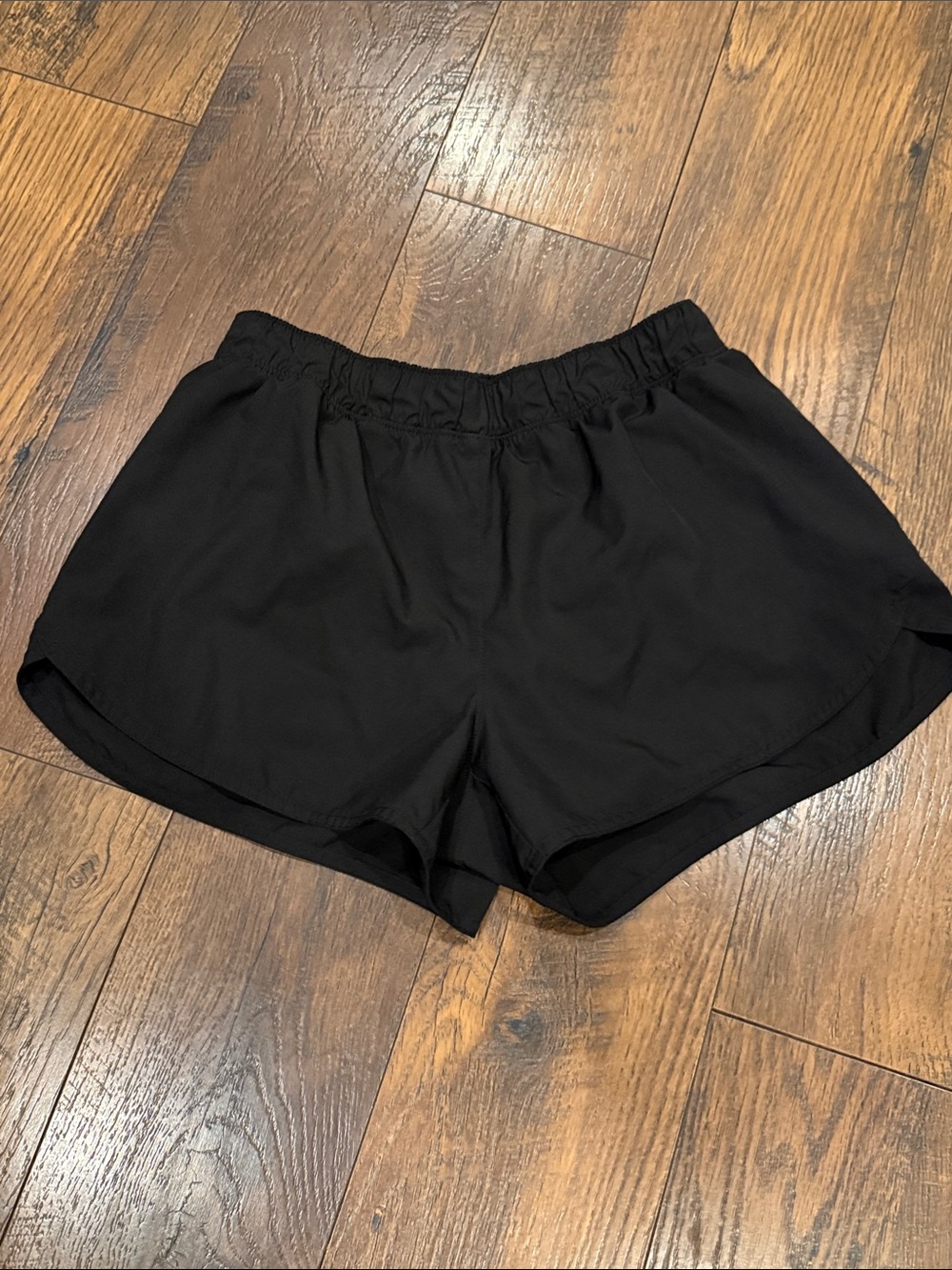 Old Navy Black Women's Athletic Shorts with Elastic Waist